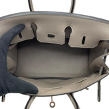 エルメス HERMES バーキン25 Y刻印　(2020年製) グリアスファルト　シルバー金具 トリヨンノビーヨ レディース ハンドバッグ