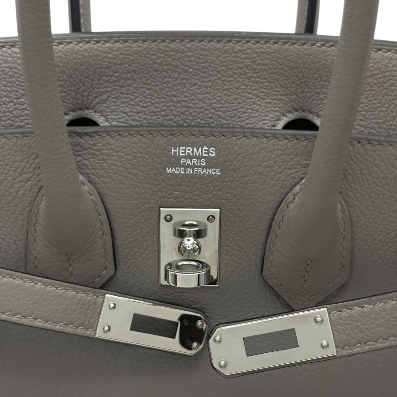 エルメス HERMES バーキン25 Y刻印　(2020年製) グリアスファルト　シルバー金具 トリヨンノビーヨ レディース ハンドバッグ
