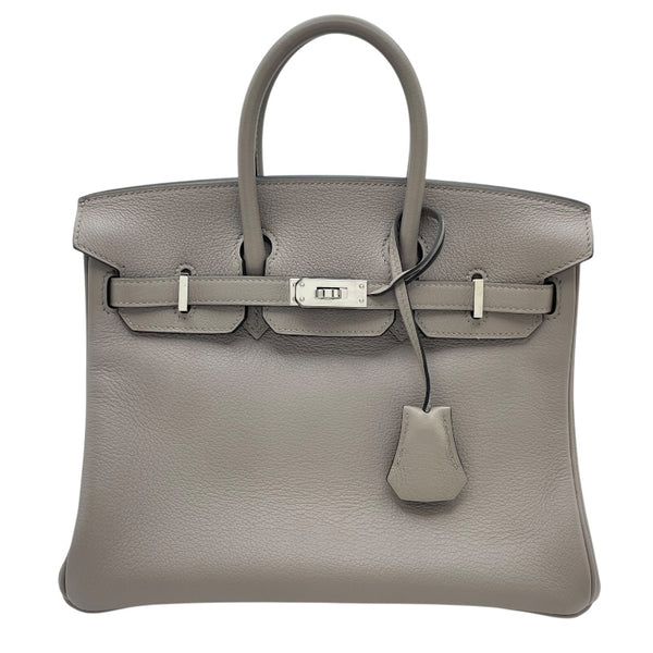 エルメス HERMES バーキン25 Y刻印　(2020年製) グリアスファルト　シルバー金具 トリヨンノビーヨ レディース ハンドバッグ
