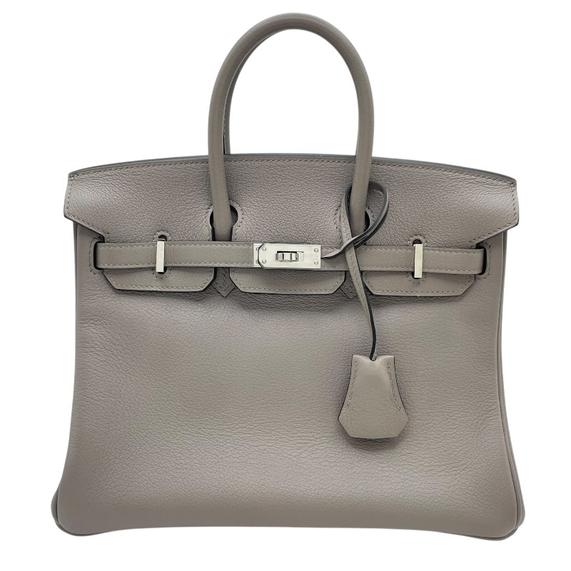 エルメス HERMES バーキン25 Y刻印　(2020年製) グリアスファルト　シルバー金具 トリヨンノビーヨ レディース ハンドバッグ