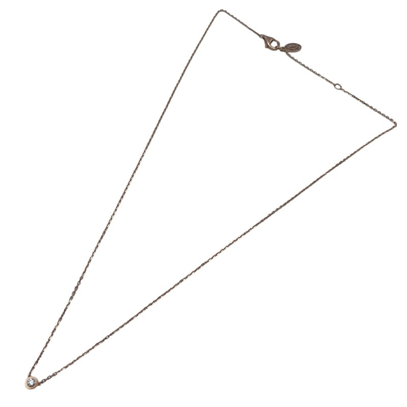 カルティエ Cartier ダムール1PDネックレス ピンクゴールド Au750 ジュエリー