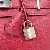 エルメス HERMES バーキン30 X刻印　(2016年製) ルージュグレナダ　シルバー金具 トゴ レディース ハンドバッグ