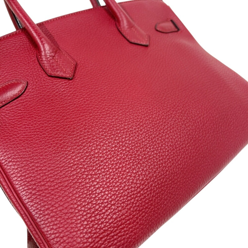 エルメス HERMES バーキン30 X刻印　(2016年製) ルージュグレナダ　シルバー金具 トゴ レディース ハンドバッグ