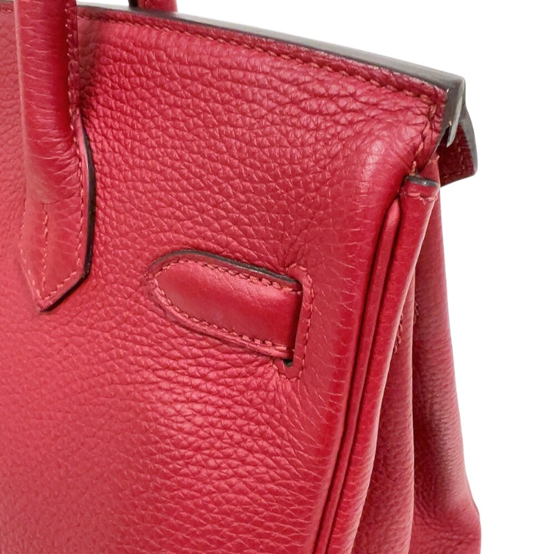 エルメス HERMES バーキン30 X刻印　(2016年製) ルージュグレナダ　シルバー金具 トゴ レディース ハンドバッグ