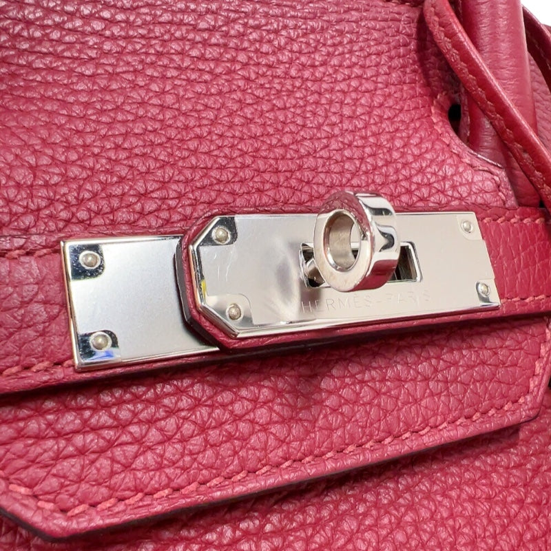 エルメス HERMES バーキン30 X刻印　(2016年製) ルージュグレナダ　シルバー金具 トゴ レディース ハンドバッグ