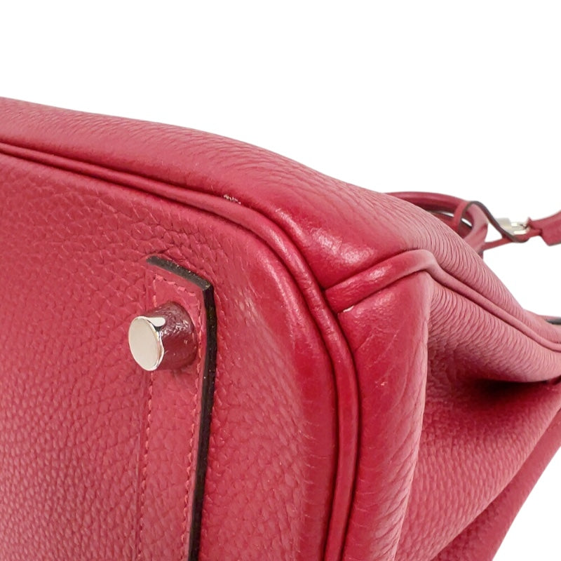 エルメス HERMES バーキン30 X刻印　(2016年製) ルージュグレナダ　シルバー金具 トゴ レディース ハンドバッグ
