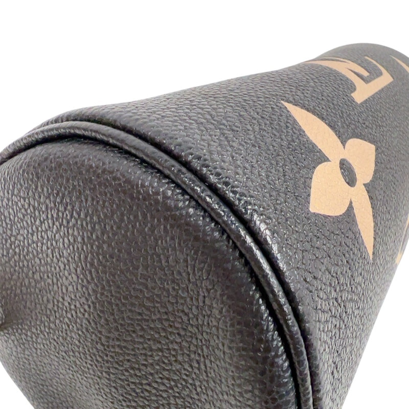 ルイ・ヴィトン LOUIS VUITTON パピヨンBB M45980 ブラック ゴールド金具 バイカラーモノグラム・アンプラント レディース ショルダーバッグ