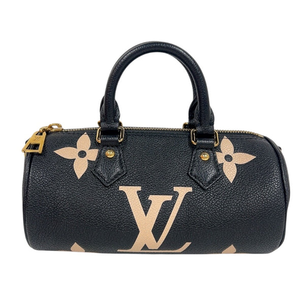ルイ・ヴィトン LOUIS VUITTON パピヨンBB M45980 ブラック ゴールド金具 バイカラーモノグラム・アンプラント レディース ショルダーバッグ