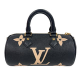 ルイ・ヴィトン LOUIS VUITTON パピヨンBB M45980 ブラック ゴールド金具 バイカラーモノグラム・アンプラント レディース ショルダーバッグ