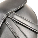 クリスチャン・ディオール Christian Dior サドルラフットボディバッグ S5632CWGH ブラック　ゴールド金具 カーフ レディース ショルダーバッグ