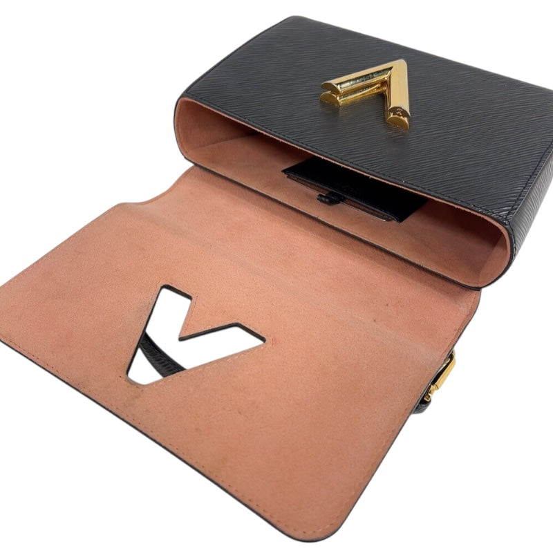 ルイ・ヴィトン LOUIS VUITTON ツイストMM M57050 ブラック　ゴールド金具 エピ レディース ショルダーバッグ
