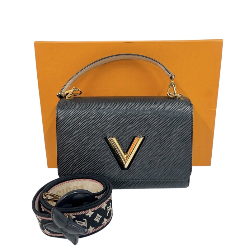 ルイ・ヴィトン LOUIS VUITTON ツイストMM M57050 ブラック　ゴールド金具 エピ レディース ショルダーバッグ