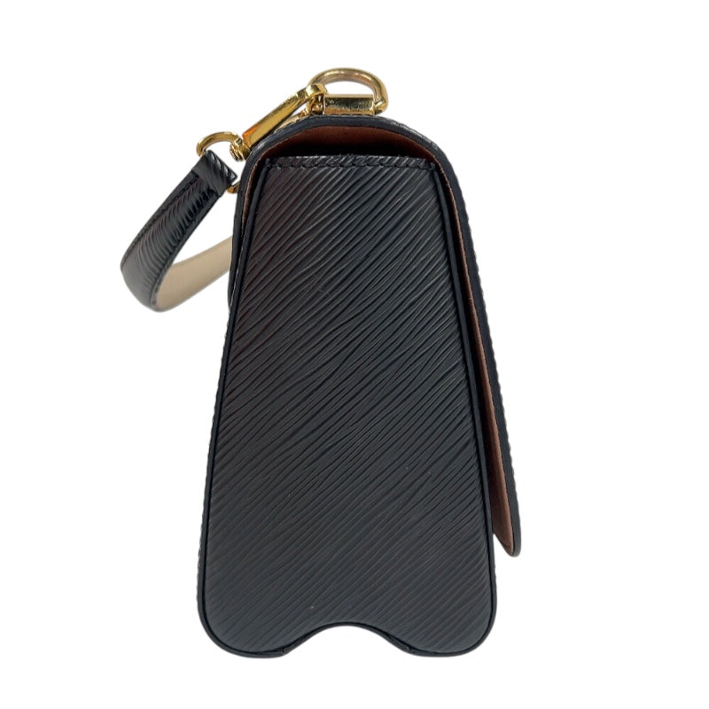 ルイ・ヴィトン LOUIS VUITTON ツイストMM M57050 ブラック　ゴールド金具 エピ レディース ショルダーバッグ