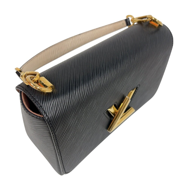 ルイ・ヴィトン LOUIS VUITTON ツイストMM M57050 ブラック　ゴールド金具 エピ レディース ショルダーバッグ