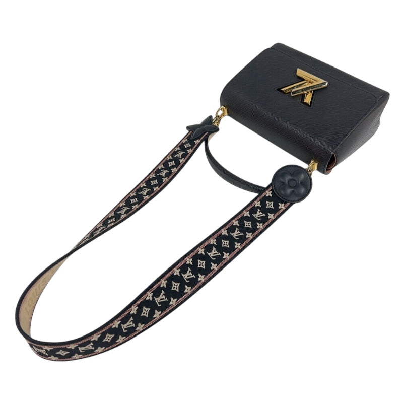 ルイ・ヴィトン LOUIS VUITTON ツイストMM M57050 ブラック　ゴールド金具 エピ レディース ショルダーバッグ