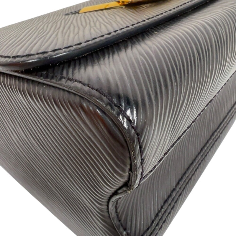 ルイ・ヴィトン LOUIS VUITTON ツイストMM M57050 ブラック　ゴールド金具 エピ レディース ショルダーバッグ