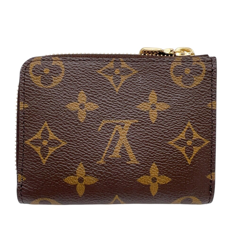 ルイ・ヴィトン ポルトフォイユ コンパクト ブラウン ブラック