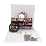 クリスチャン・ディオール Christian Dior レディディージョイ マルチカラー/ゴールド金具 キャンバス レディース ショルダーバッグ