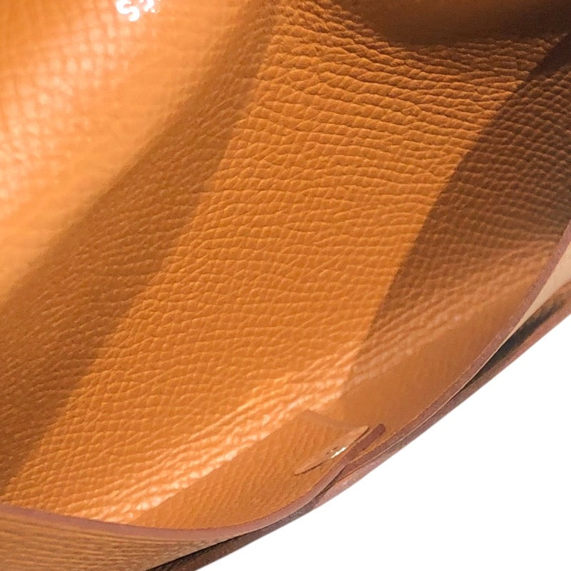 エルメス HERMES カルヴィ B刻印 (2023年製) ゴールド ヴォーエプソン