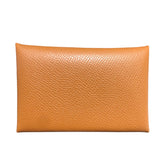 エルメス HERMES カルヴィ B刻 ゴールド エプソン レディース カードケース