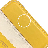 エルメス HERMES Saut Hermes MagSafe カードホルダー K刻 ゴールド/ナタ/サン/チャイ スイフト レディース カードケース