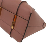 トッズ TOD’S Tタイムレスレザーショッピングバッグミニ ピンク レザー レザー レディース