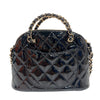 シャネル CHANEL マトラッセ　チェーンハンドルショルダーバッグ AP3354 ブラック　ゴールド金具 エナメル レディース ショルダーバッグ
