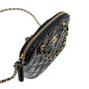 シャネル CHANEL マトラッセ　チェーンハンドルショルダーバッグ AP3354 ブラック　ゴールド金具 エナメル レディース ショルダーバッグ