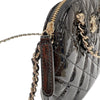 シャネル CHANEL マトラッセ　チェーンハンドルショルダーバッグ AP3354 ブラック　ゴールド金具 エナメル レディース ショルダーバッグ