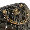 シャネル CHANEL マトラッセ　チェーンハンドルショルダーバッグ AP3354 ブラック　ゴールド金具 エナメル レディース ショルダーバッグ