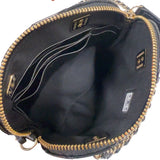 シャネル CHANEL マトラッセ　チェーンハンドルショルダーバッグ AP3354 ブラック　ゴールド金具 エナメル レディース ショルダーバッグ