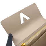 ルイ・ヴィトン LOUIS VUITTON ポルトフォイユ・ツイスト M67510 ベージュ　ゴールド金具 エピ レディース 長財布