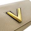 ルイ・ヴィトン LOUIS VUITTON ポルトフォイユ・ツイスト M67510 ベージュ　ゴールド金具 エピ レディース 長財布