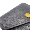 ルイ・ヴィトン LOUIS VUITTON ポルトフォイユ・ゾエ M62935 ノワール　ゴールド金具 モノグラム・アンプラント レディース 二つ折り財布