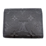 ルイ・ヴィトン LOUIS VUITTON ポルトフォイユ・ゾエ M62935 ノワール　ゴールド金具 モノグラム・アンプラント レディース 二つ折り財布