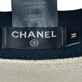 シャネル CHANEL ココリボンストローハット クリーム ストロー レディース その他ファッション雑貨