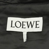 ロエベ LOEWE アナグラムロゴフーデッドボンバージャケット H526Y02W89 ブラック ナイロン メンズ ノーカラージャケット