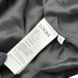 ロエベ LOEWE アナグラムロゴフーデッドボンバージャケット H526Y02W89 ブラック ナイロン メンズ ノーカラージャケット