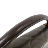 シャネル CHANEL ココマークマトラッセブリーフケース A02794 ブラック　ゴールド金具 ラムスキン レディース ブリーフケース