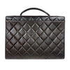 シャネル CHANEL ココマークマトラッセブリーフケース A02794 ブラック　ゴールド金具 ラムスキン レディース ブリーフケース
