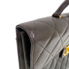 シャネル CHANEL ココマークマトラッセブリーフケース A02794 ブラック　ゴールド金具 ラムスキン レディース ブリーフケース