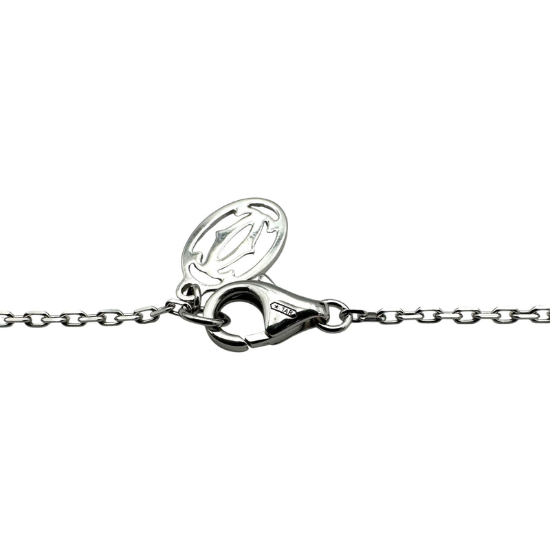 カルティエ Cartier ダムールネックレス ホワイトゴールド Au750