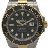 ロレックス ROLEX サブマリーナ 126613LN ブラック ゴールド/ステンレススチール メンズ 腕時計