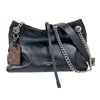 ルイ・ヴィトン LOUIS VUITTON キャリーオールバイブBB M12888 ブラック　シルバー金具 LVバイブ レディース ショルダーバッグ