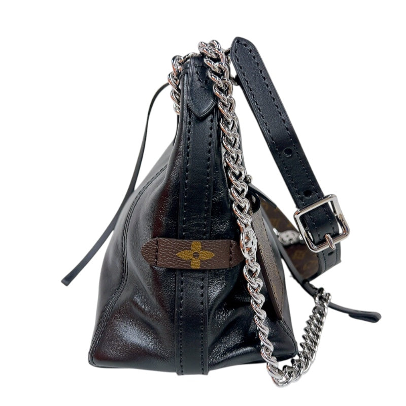 ルイ・ヴィトン LOUIS VUITTON キャリーオールバイブBB M12888 ブラック　シルバー金具 LVバイブ レディース ショルダーバッグ ルイ・ヴィトン LOUIS VUITTON キャリーオールバイブBB M12888