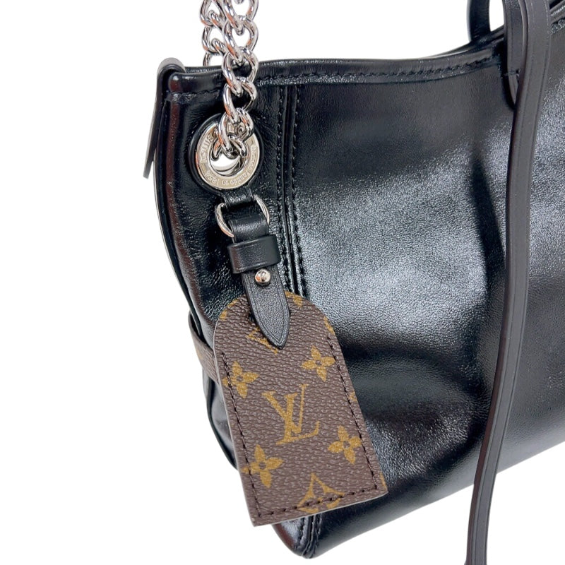 LOUIS VUITTON ルイヴィトン キャリーオール・バイブ BB LVバイブ ショルダーバッグ バッグ ラムレザー ブラック レディース ルイヴィトン ショルダーバッグ ラムレザー キャリーオール・バイブ BB