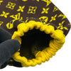 ルイ・ヴィトン LOUIS VUITTON モノグラム総柄ニットジップアップパーカー FJKC14 ブラウン ウール レディース パーカー