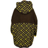 ルイ・ヴィトン LOUIS VUITTON モノグラム総柄ニットジップアップパーカー FJKC14 ブラウン ウール レディース パーカー