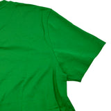 ジバンシィ GIVENCHY ラインストーンロゴ半袖Tシャツ BW70AS3YGQ グリーン コットン レディース 半袖Ｔシャツ