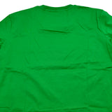 ジバンシィ GIVENCHY ラインストーンロゴ半袖Tシャツ BW70AS3YGQ グリーン コットン レディース 半袖Ｔシャツ